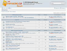 Tablet Screenshot of forum.minimodel.cz